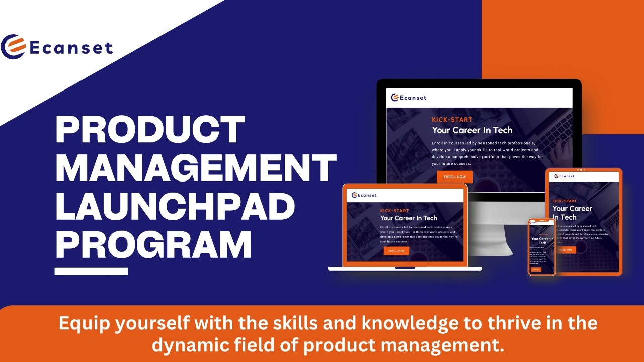 Ecanset Product Management Launchpad Program