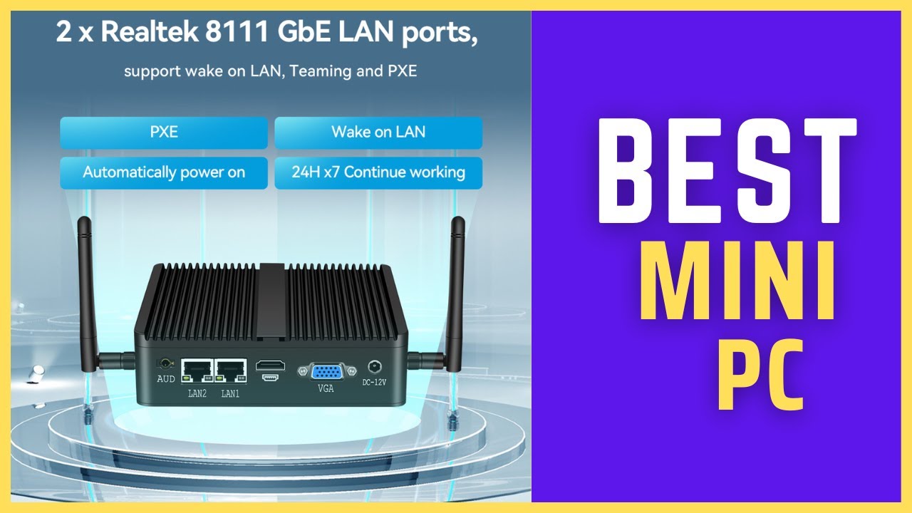 Best Mini PC | Newest Industrial XCY Fanless Mini PC Review in 2025