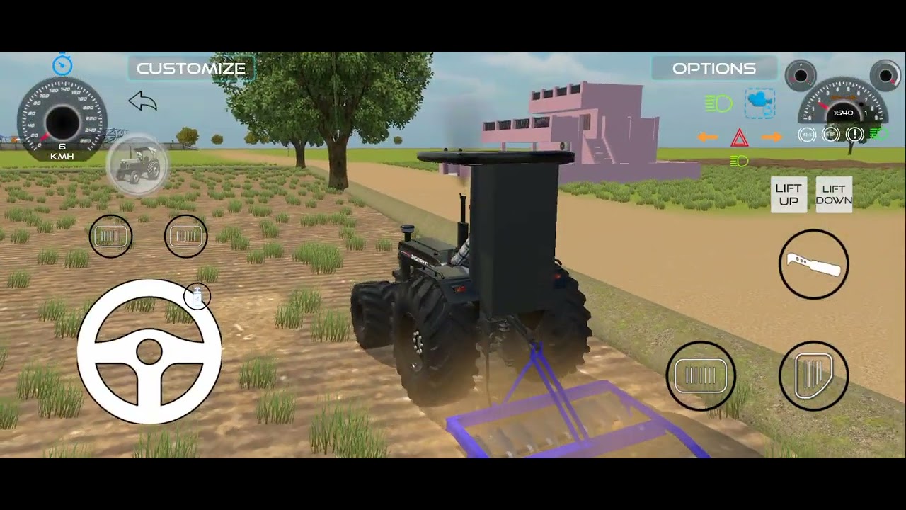 ट्रैक्टर की टेस्टिंग करते  प्लीज sapota karo 