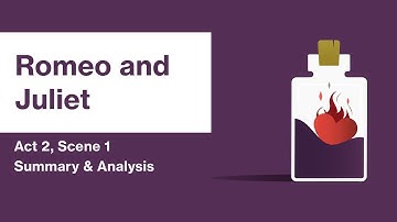 Romeo and Juliet by William Shakespeare | Act 2, Scene 1 Summary & Analysis