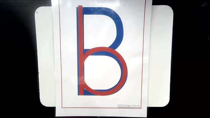 How to tell b and d apart