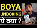 Boya by m1 unboxing  boya by m1 review in hindi