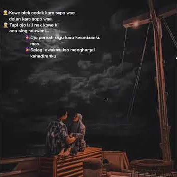 Story Wa 30 Detik | Story wa romantis |Story Wa Lagu Jawa |Story Wa Jawa | Status Wa Lagu Jawa |