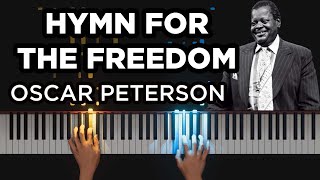 Hymn To Freedom (Oscar Peterson) - Piano Tutorial