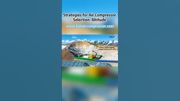 Strategies for Air Compressor Selection: Altitude #aircompressor  #fyp  #sustainable