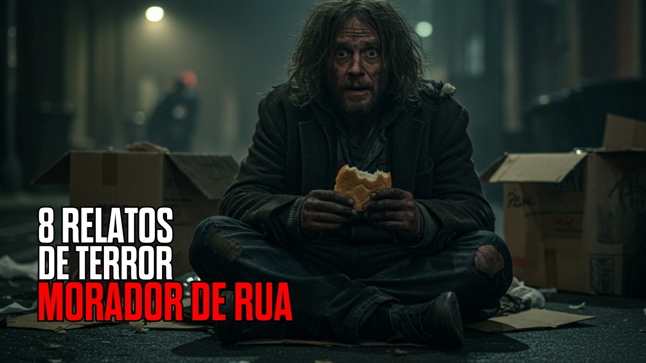 8 RELATOS PERTURBADORES DE MORADORES DE RUA | HISTÓRIAS REAIS DE TERROR