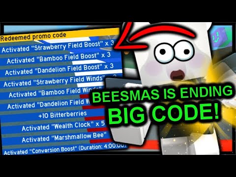 Code will last 2 days and expires in a month. #beeswarmsimulator #rob