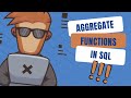 SQL Aggregates Made Simple | SUM, COUNT, AVG &amp; More!