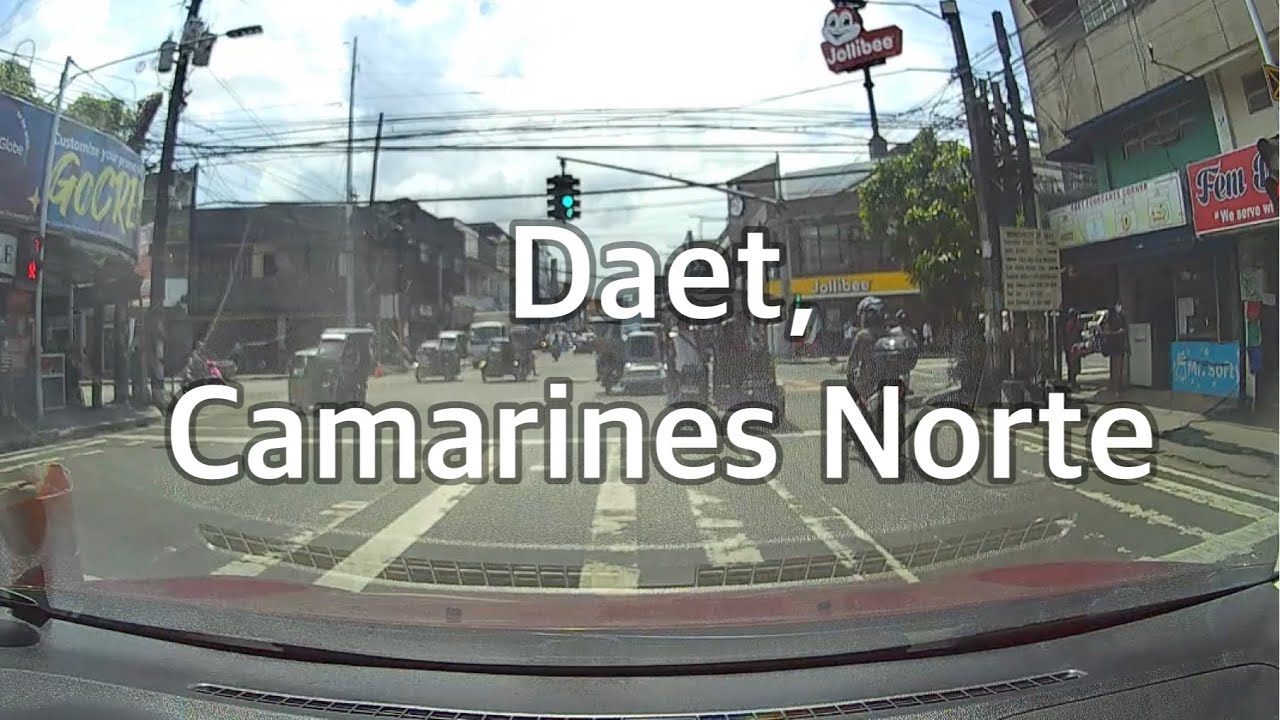 Driving tour: Daet, Camarines Norte