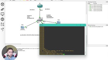 Configuring VLAN in Cisco routers using GNS3