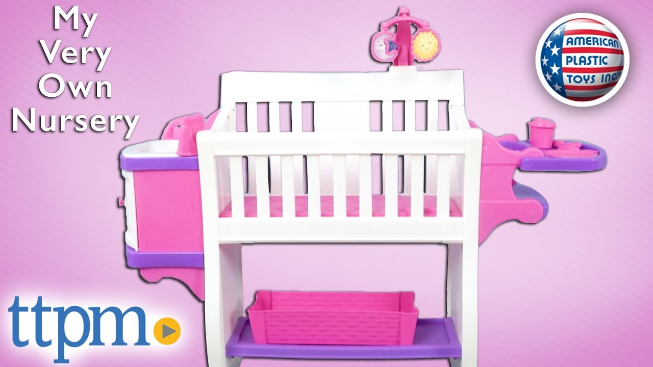 Pink for sale online American Plastic Toys 11380 My Very Own Nursery 