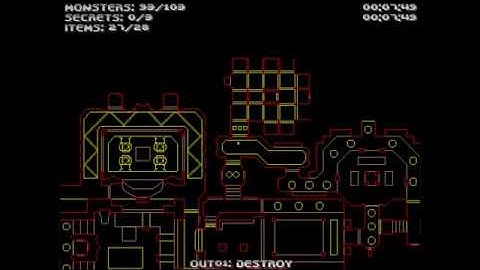 Doom 64 Retribution | Outcast Levels | MAP01: Destroy [Watch Me Die-skill+Commentary]
