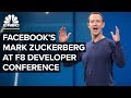 CEO Mark Zuckerberg talks about Facebook's privacy product road map—April 30, 2019