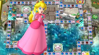 Mario Party 4 (GC) Koopas Seaside Soiree | Story Mode | Peach | Hard