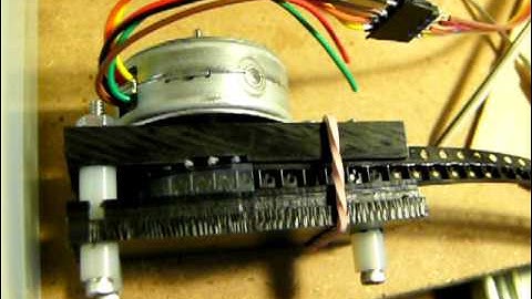 DIY SMT tape feeder test, small tape