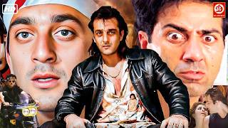 Sanjay Dutt, Sunny Deol & Dharmendra 90s Blockbuster Bollywood Action Movie |  Poonam Dhillon, Farah