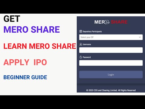 How to open mero share account//learn mero share// apply ipo with meroshare // Begginer guide