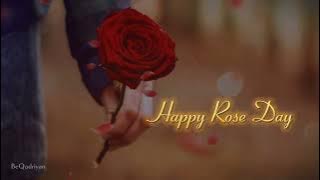 Happy rose day 🌹| Rose day status | 7 February whatsapp status | Romantic Shayari status #roseday