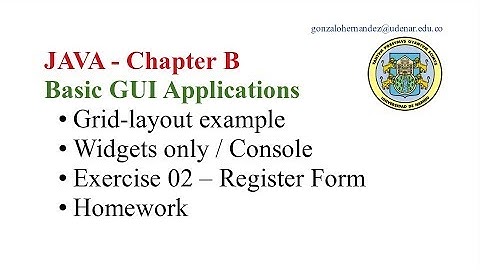 Java B02 - GridLayout