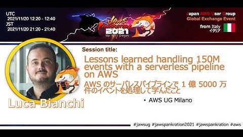 Lessons learned handling 150M events with a serverless pipeline on AWS #jawspankration