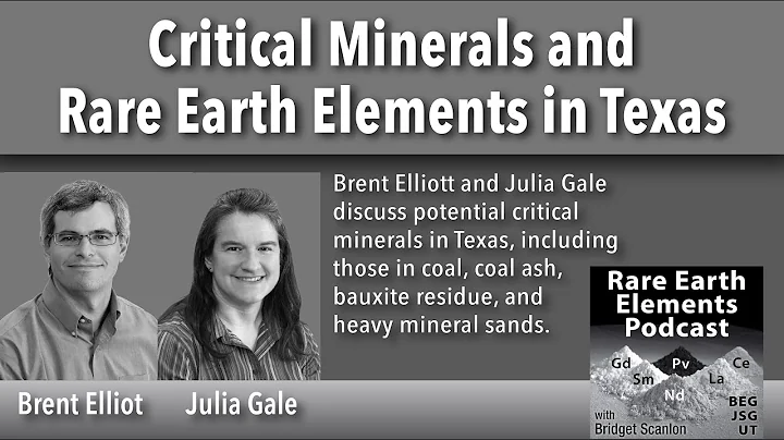 Critical Minerals and Rare Earth Elements in Texas