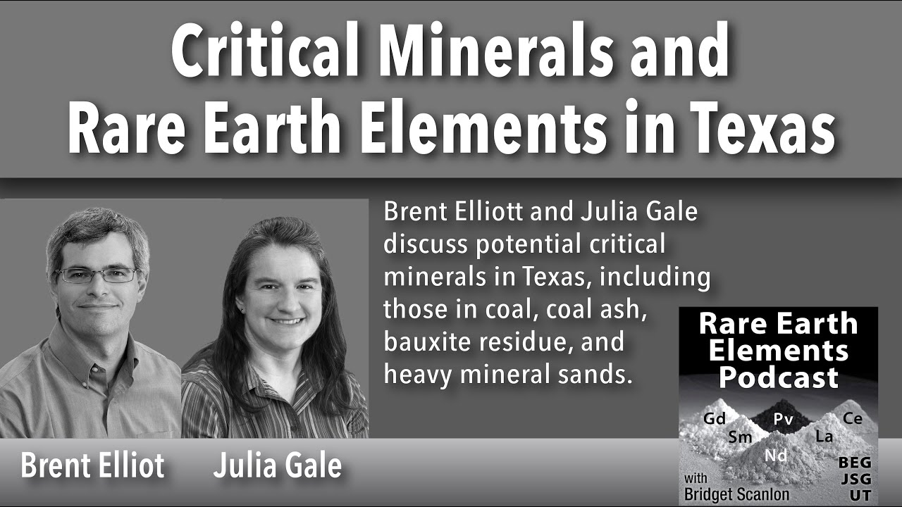 Critical Minerals and Rare Earth Elements in Texas | Bureau of