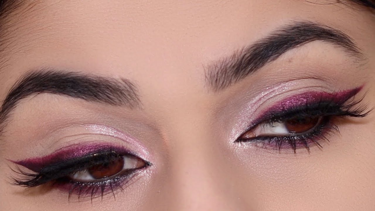 Purple Party Arabic Makeup Tutorial | Arabic Eye Makeup