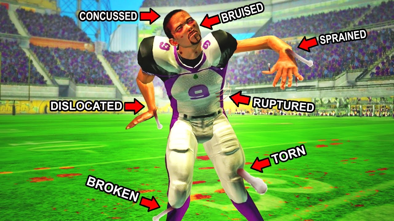 Attempting to get EVERY injury in Blitz: The League II - YouTube