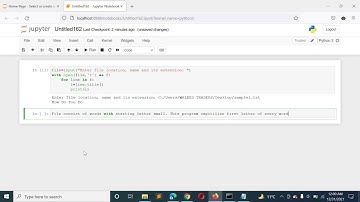 Python Program to Read a File and Capitalize the First Letter of Every Word in the File
