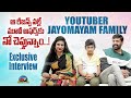 Youtuber jayomayam family exclusive interview  jayomayam  ntv ent