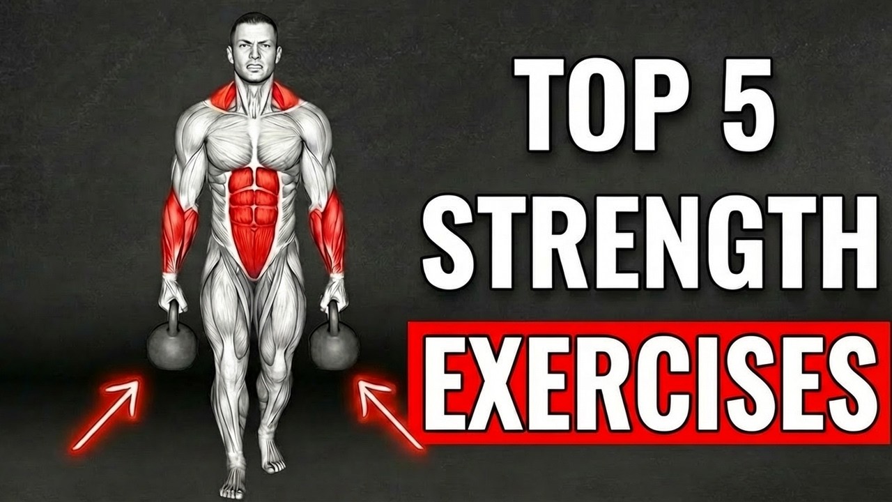 The ONLY 5 Weight Training Exercises You Need After 40