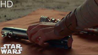 Rey Buries Both Sabers On Tatooine Scene | Star Wars: The Rise Of Skywalker HD Movie Clip