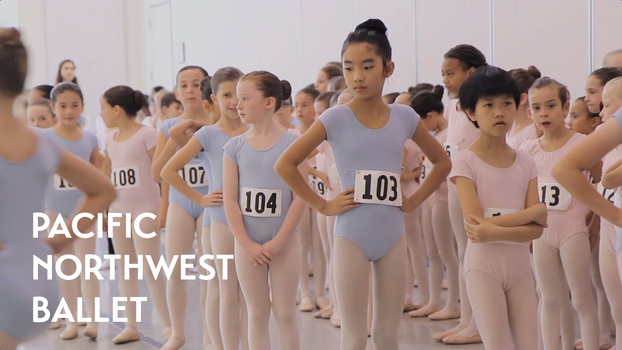 Young Dancers Audition for Nutcracker (Pacific Northwest Ballet) maurice sendak exhibit