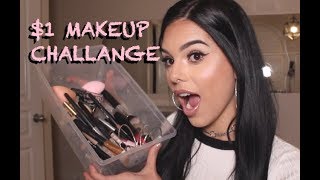 FULL FACE $1 Dollar Makeup Challange  |  Shop Miss A   |   alexzandyy