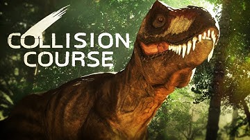 CRASH LANDED ON A DINOSAUR FILLED PLANET | Collision Course (Dinosaur Survival Game)