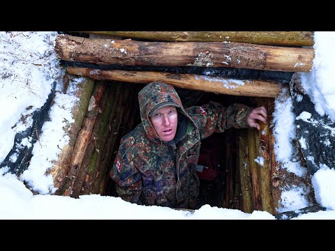 Digging a War Trench (and sleeping in it!)