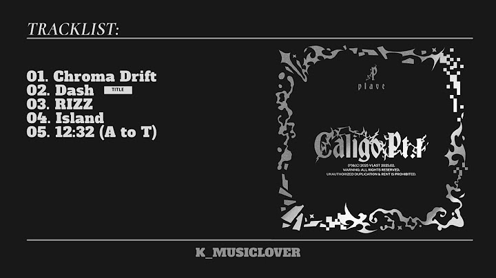 PLAVE (플레이브) - 3RD MINI ALBUM [Caligo Pt.1]