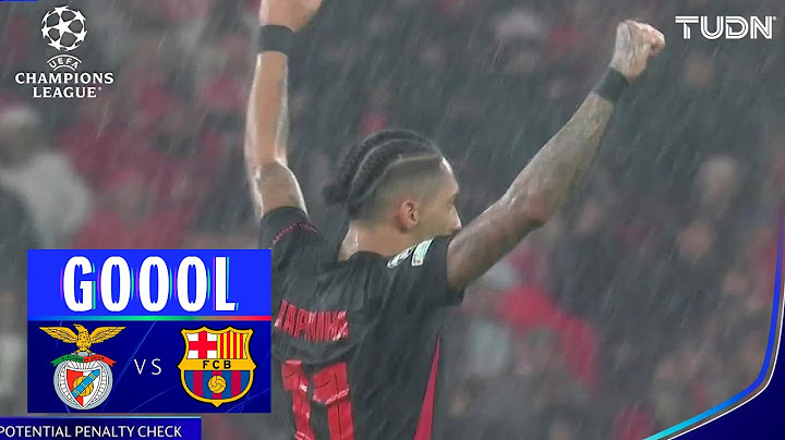 ¡EL GOL DEL TRIUNFO! Raphinha lo firma | Benfica 4-5 Barcelona | UEFA Champions League 24/25 | TUDN