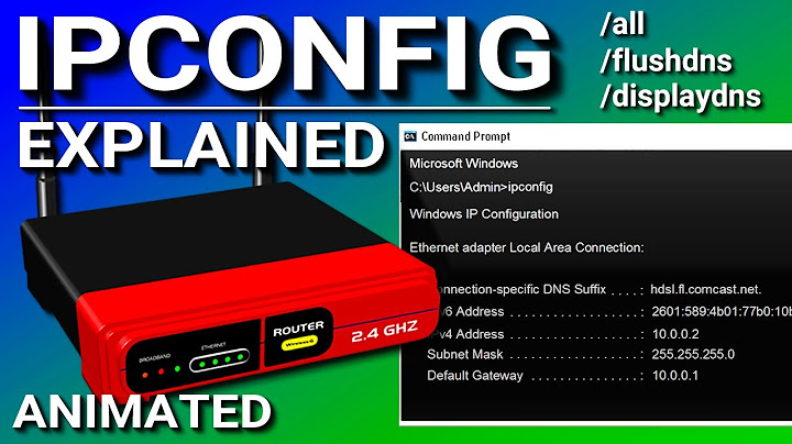 IPCONFIG Explained - Flush DNS Cache