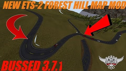 Map Mod Bussid 3.7.1-Best New Forest Map for bus simulator Indonesia video|New Mod Bussid