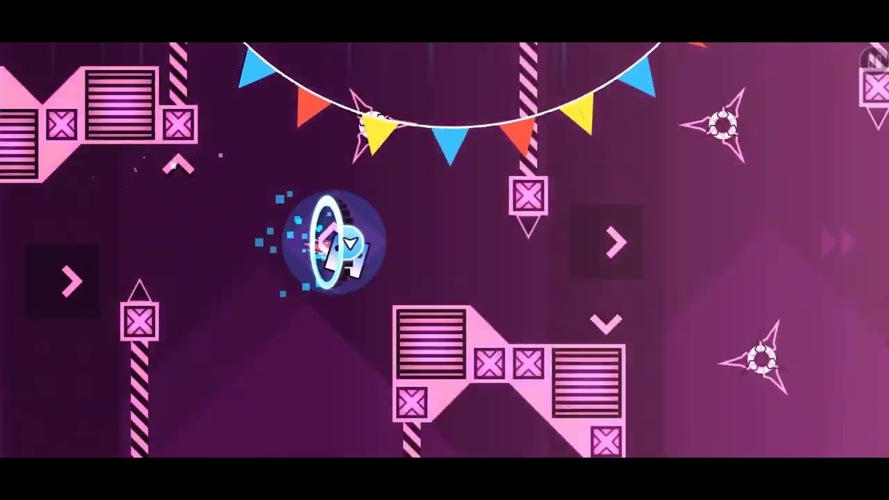 geometry dash level harder jouvert by: scept123 - YouTube