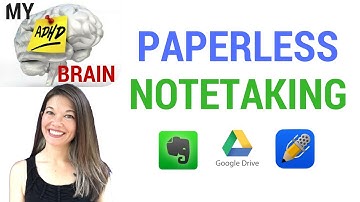 My ADHD Brain: Paperless Notetaking with Evernote, Google Drive and Notability
