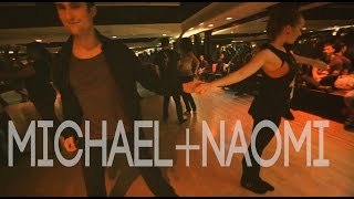 Michael Kielbasa + Naomi Hulbert // West Coast Swing Improv to Hip-Hop Song