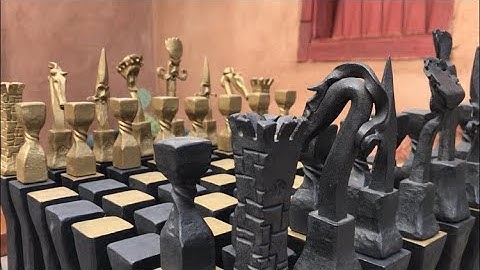 Forging a  Chess Set