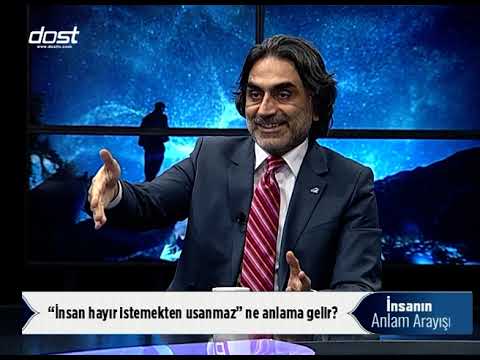 İNSANIN ANLAM ARAYIŞI 21 - 11012023