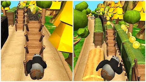 NEW PANDA RUN JUNGLE #16 | PLAY FUNNY RUNNER GAME | ANDROID/IOS