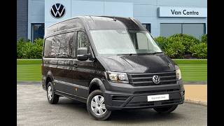 Approved Used Volkswagen Crafter Commerce MWB 140 PS 2.0 TDI Auto in Deep Black Pearl