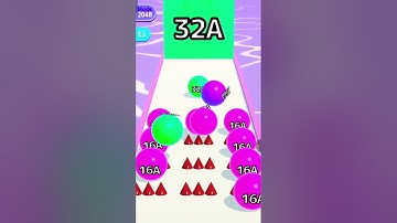 Ball Run 2048 - Gameplay Walkthrough Part 363C Infinity Mode New Best Record 4096AN (iOS, Android).