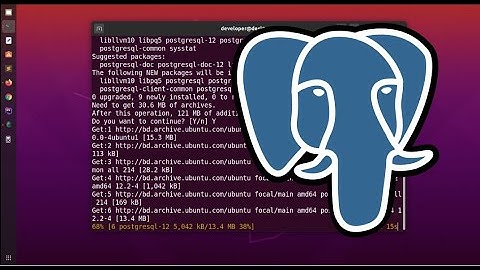 How to install PostgreSQL database on Ubuntu 20.04/18.04/16.04 | Correct way.