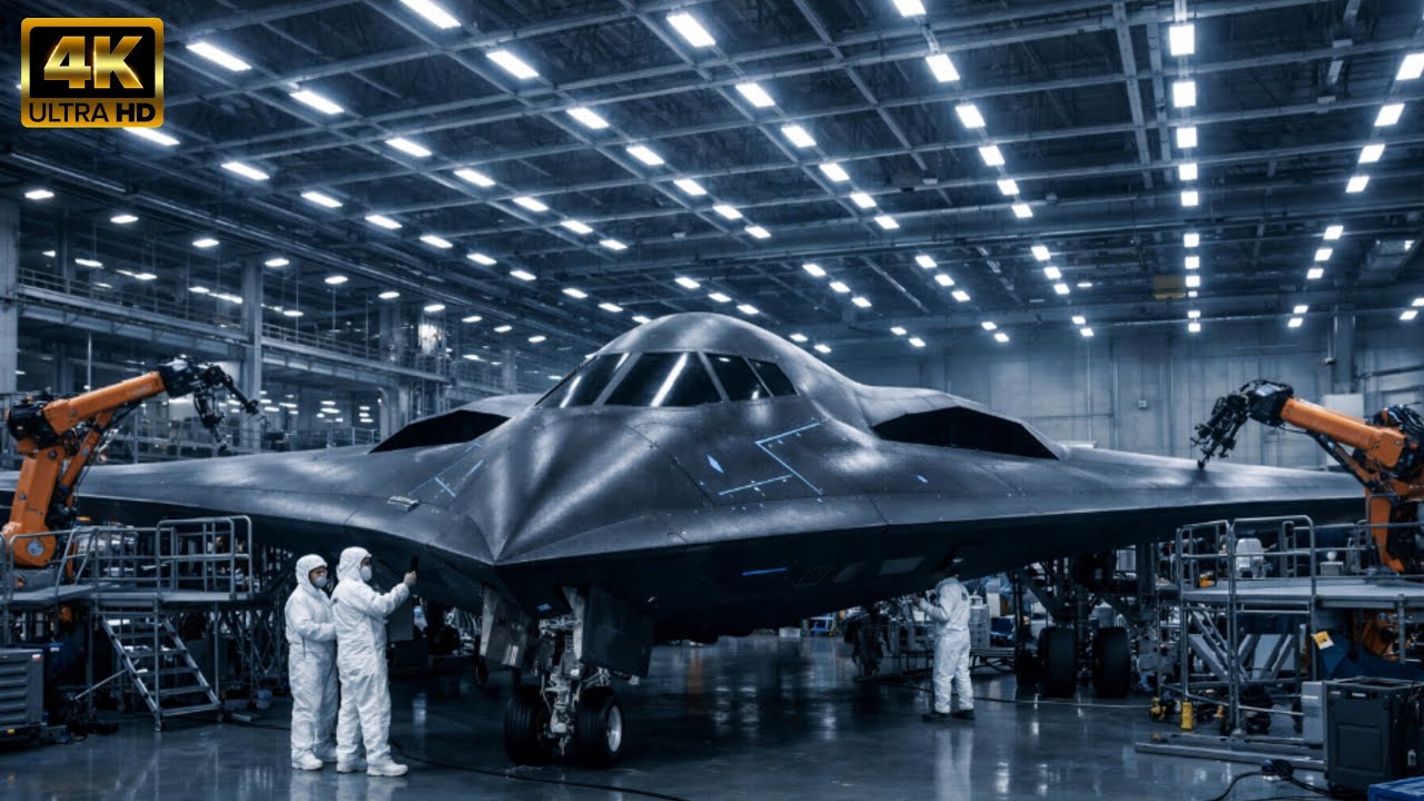 Inside the B-21 Raider Hangar – (Full Process) How It's Built